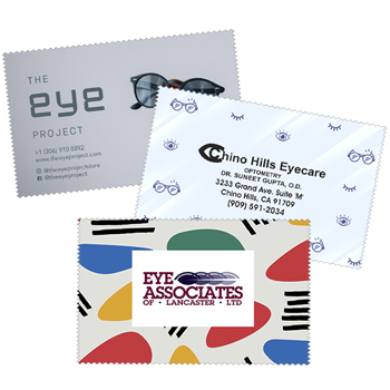 Full Color Business Card Size Microfiber
